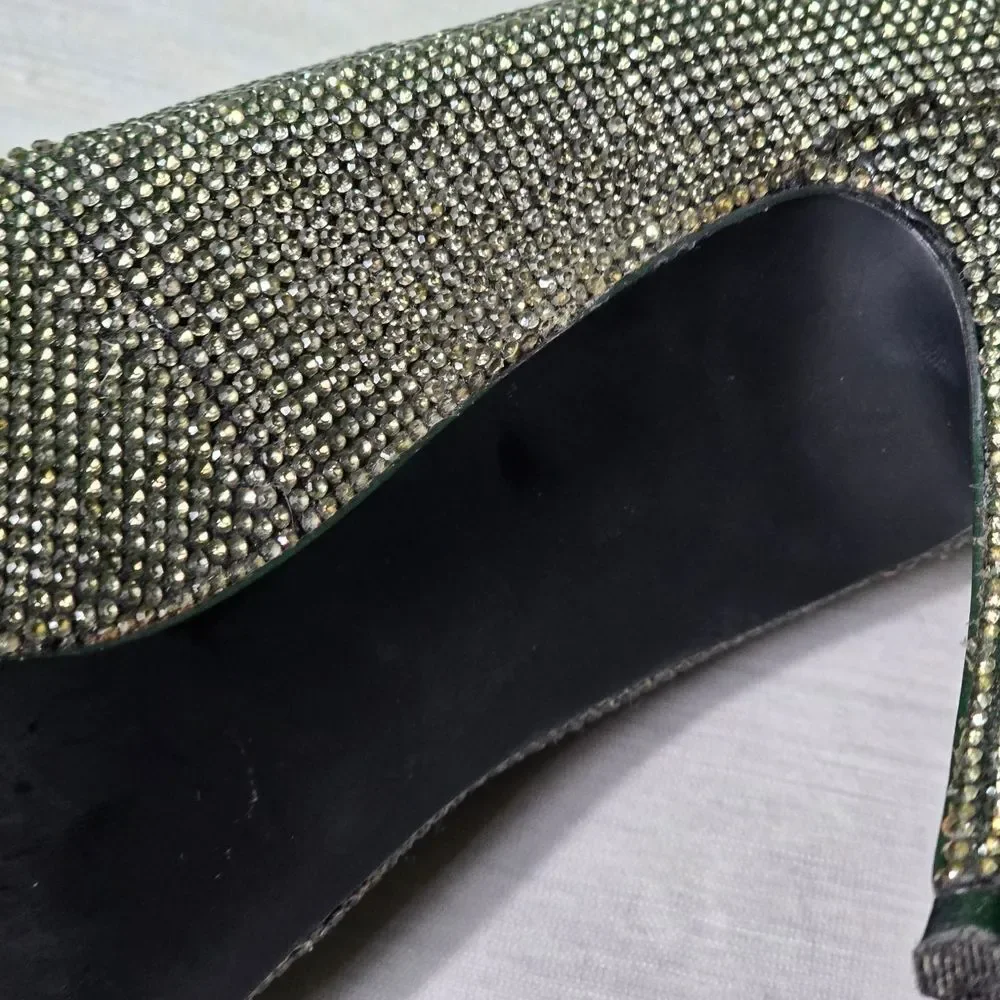 Steve Madden Rhinestone Stiletto Pumps Size 8